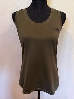 The North Face Olive Green Women's Sleeveless Tank Top